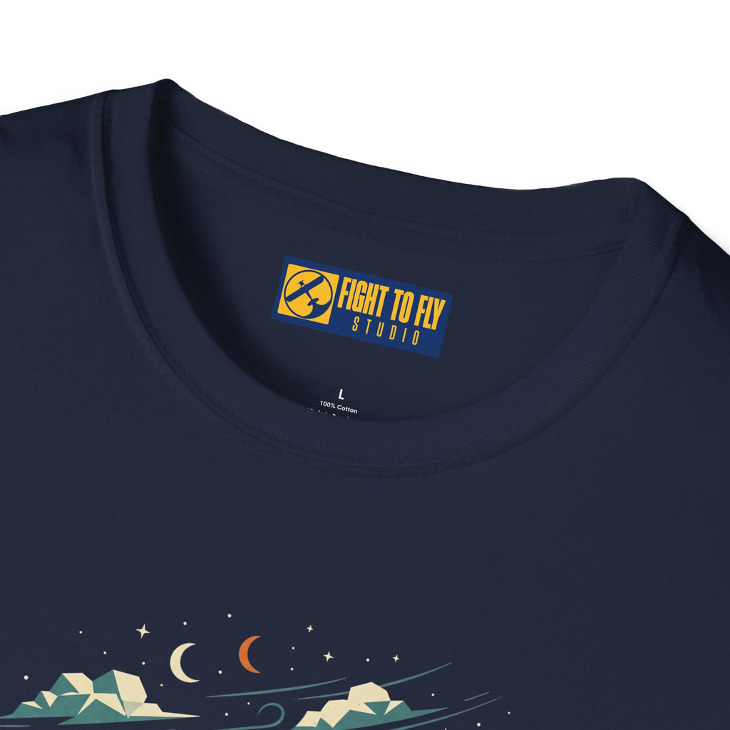 Old Planes Make Me Happy Mountain Flying Tee