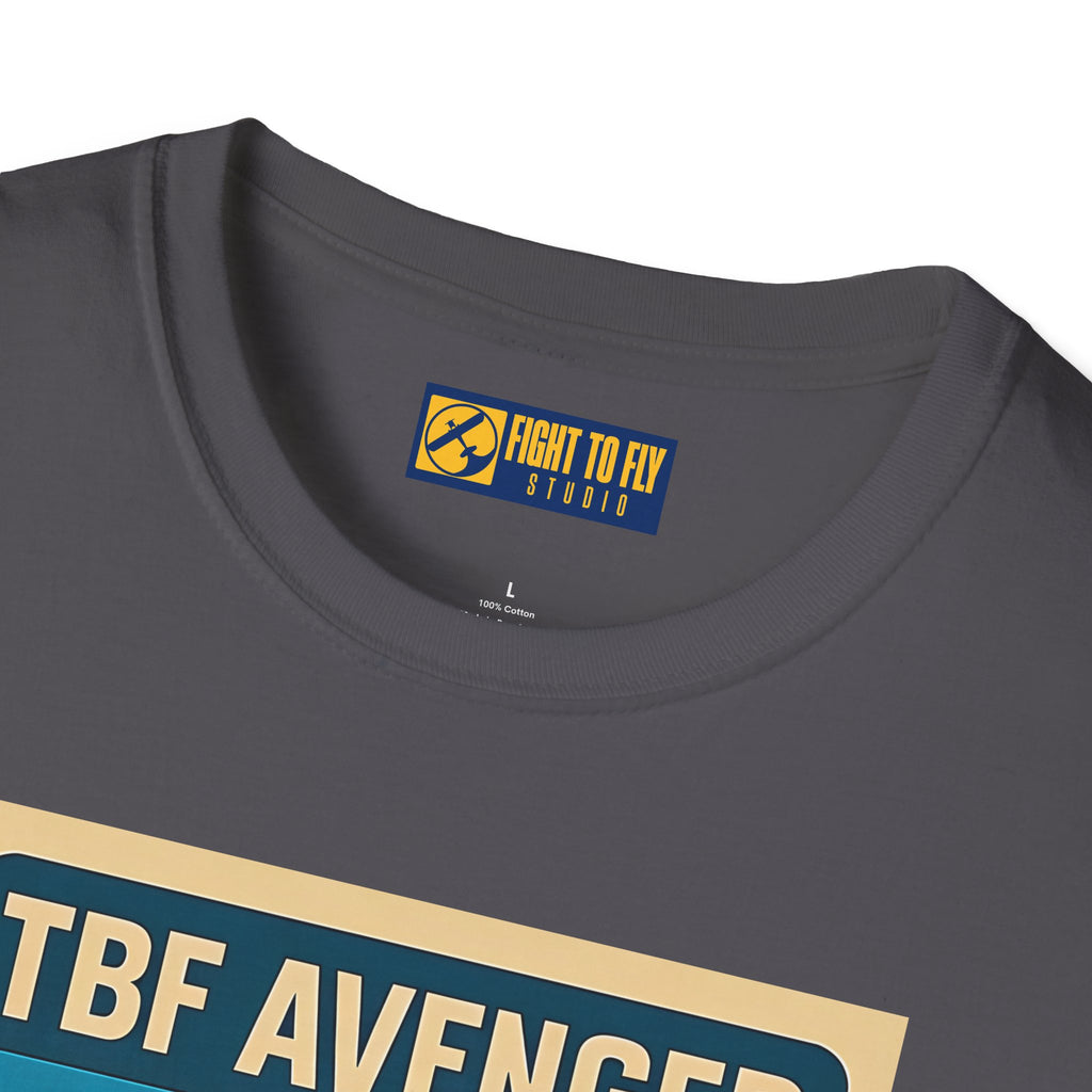 Avenger Premium T-Shirt – WWII Torpedo Bomber Full Graphic Aviation Tee - Pilot gifts - warbird t-shirt