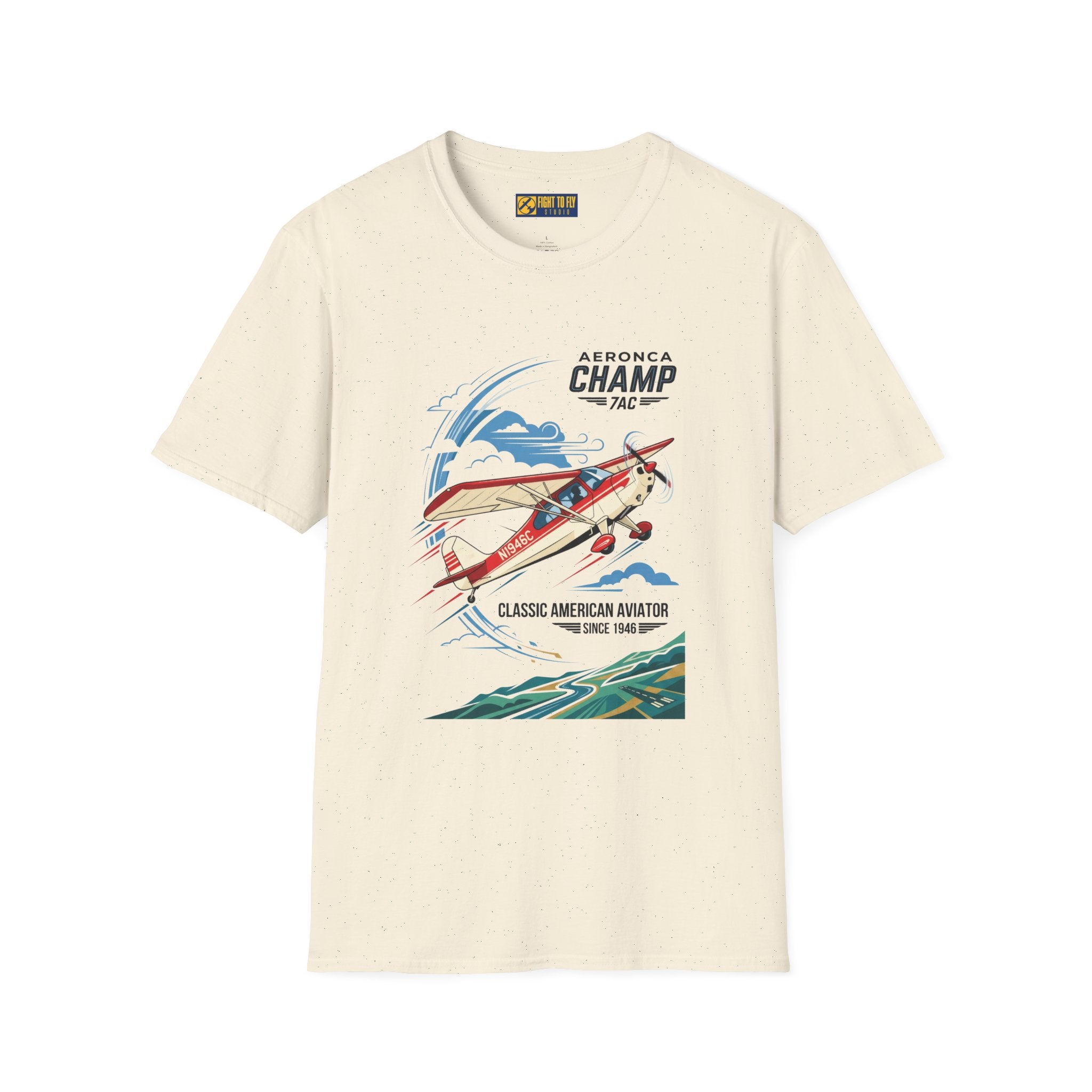 Aeronca Champ Classic American Aviator T-Shirt
