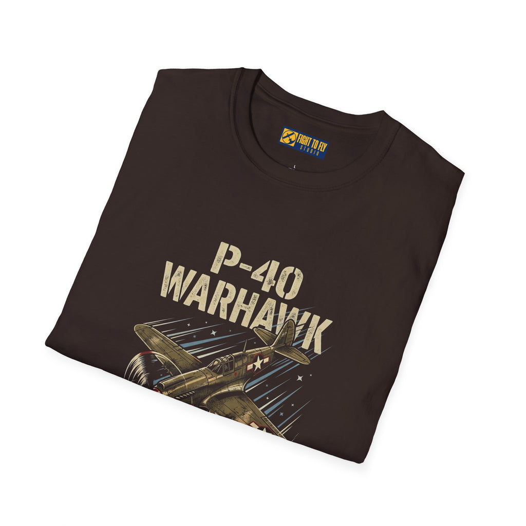 P-40 Warhawk Sky Belongs to Us T-Shirt