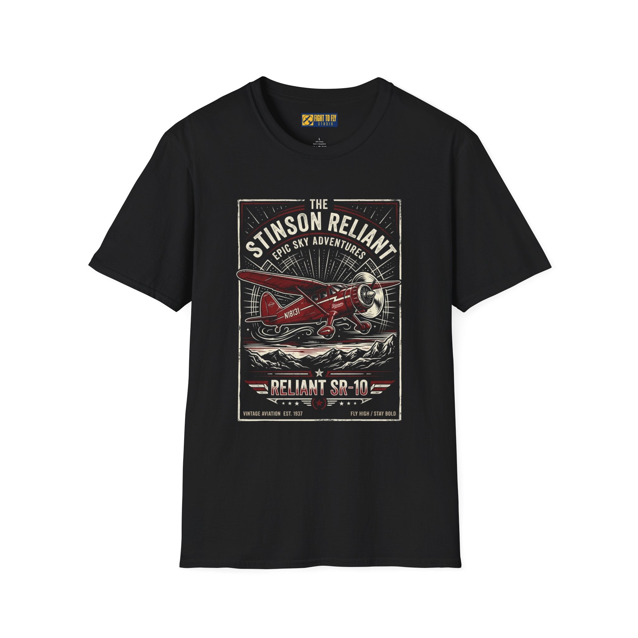 Stinson Reliant SR-10 Epic Sky Adventure Tee