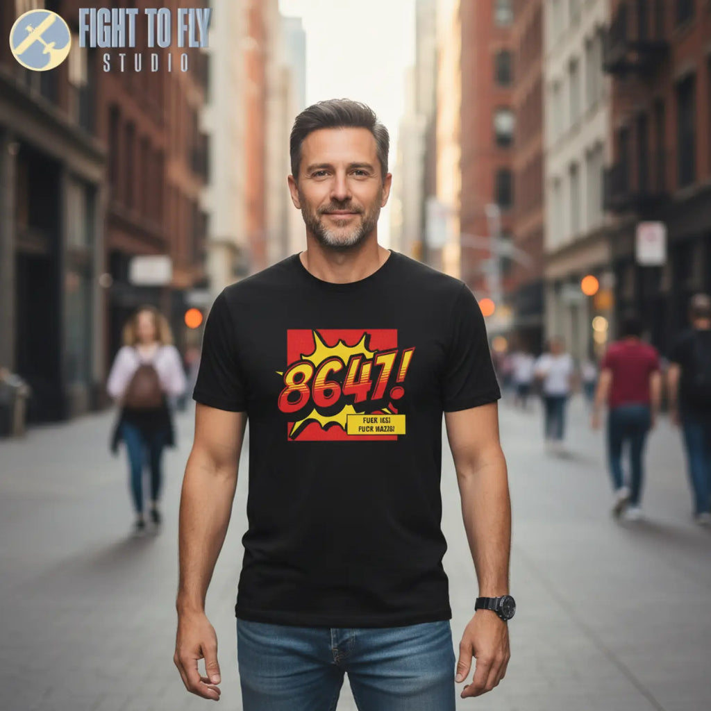 8647 - T-Shirt - Pilot gifts - WWII warbird t-shirt