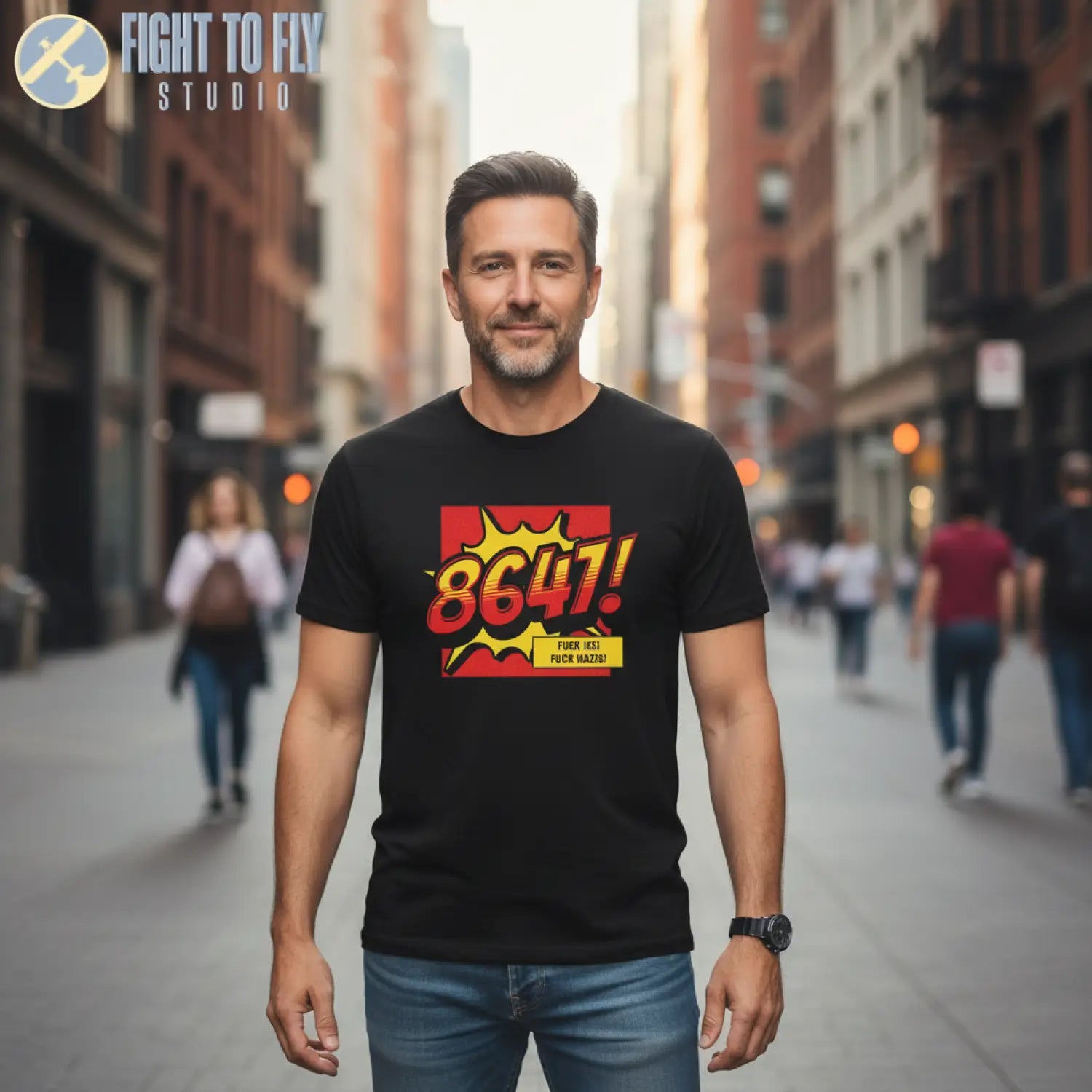 8647 - T-Shirt - Pilot gifts - WWII warbird t-shirt