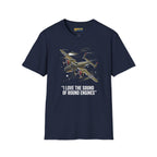 I Love the Sound of Round Engines Bomber Tee