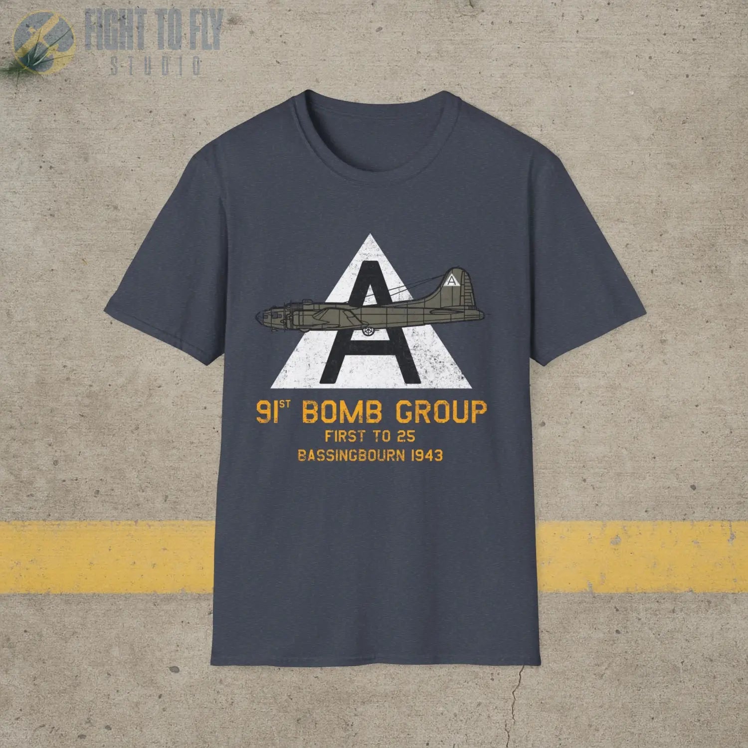 91st Bomb Group “Ragged Irregulars” WWII T-Shirt - Pilot gifts - warbird t-shirt