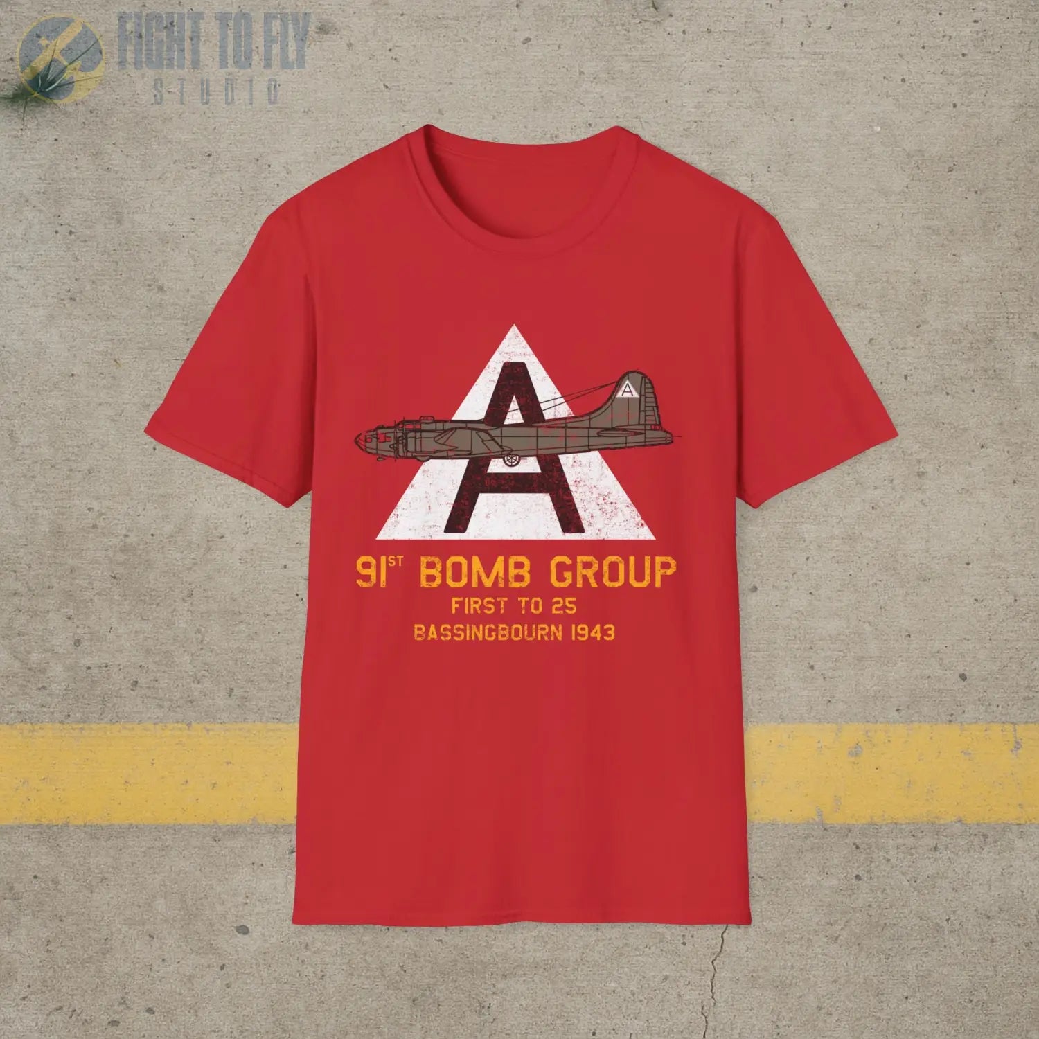 91st Bomb Group “Ragged Irregulars” WWII T-Shirt - Pilot gifts - warbird t-shirt
