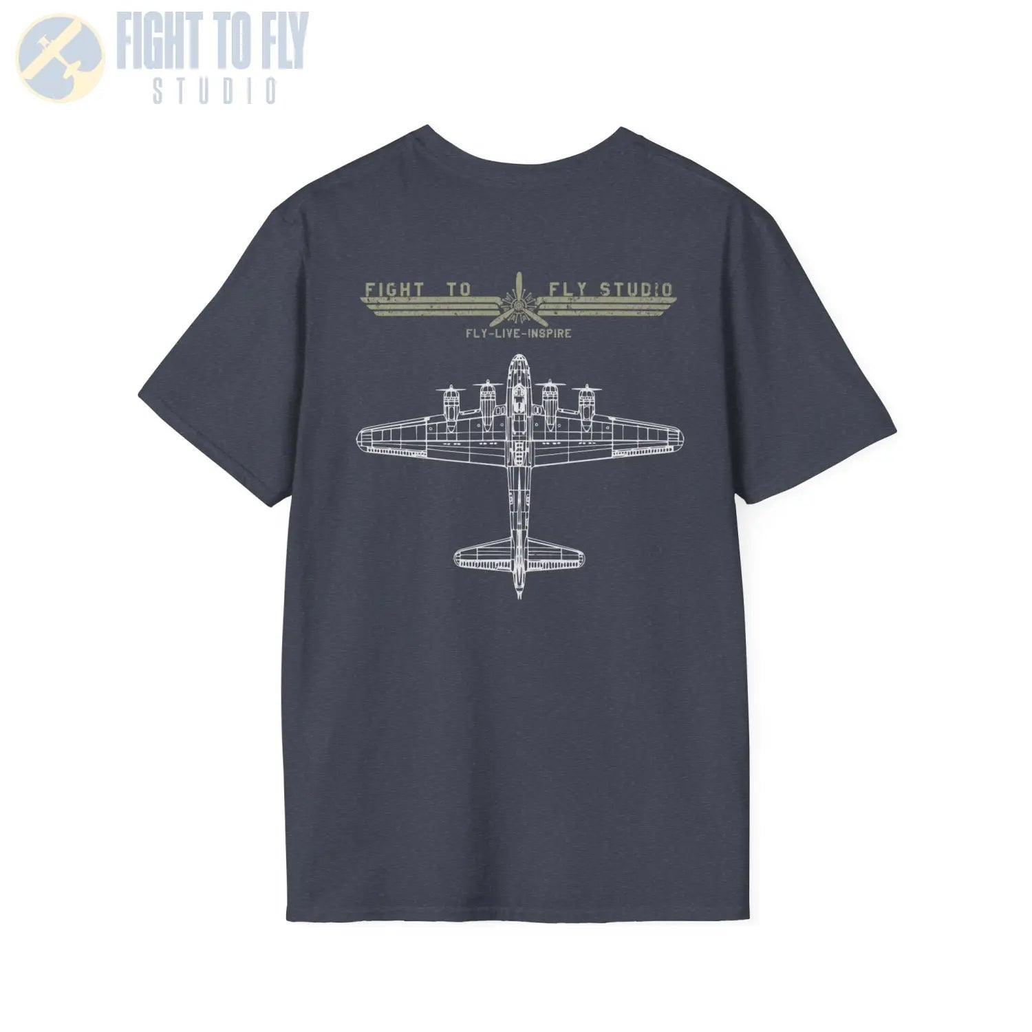 92nd Bomb Group “Fame’s Favored Few” WWII T-Shirt - Pilot gifts - warbird t-shirt