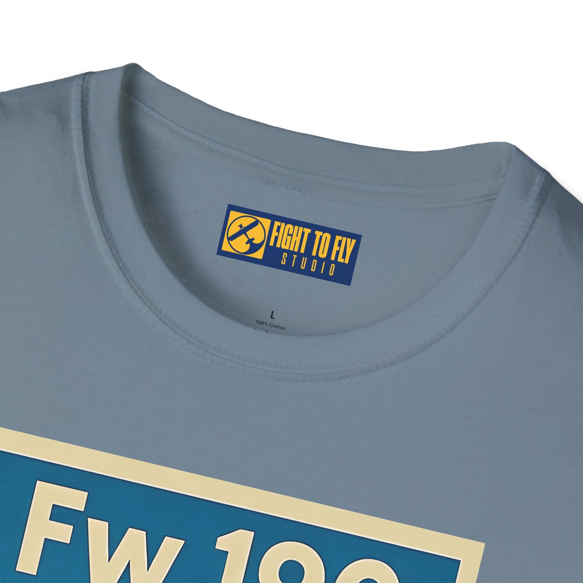 Fw 190 Premium T-Shirt – Focke-Wulf Fighter Full Graphic WWII Aviation Tee - Pilot gifts - warbird t-shirt
