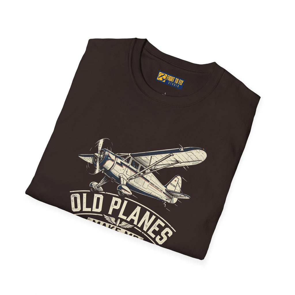 Old Planes Make Me Happy Howard DGA-15 Tee