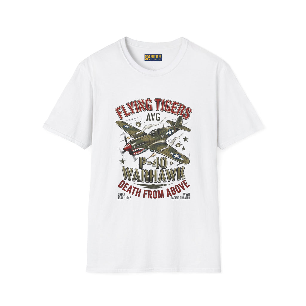 P-40 Warhawk Flying Tigers AVG T-Shirt
