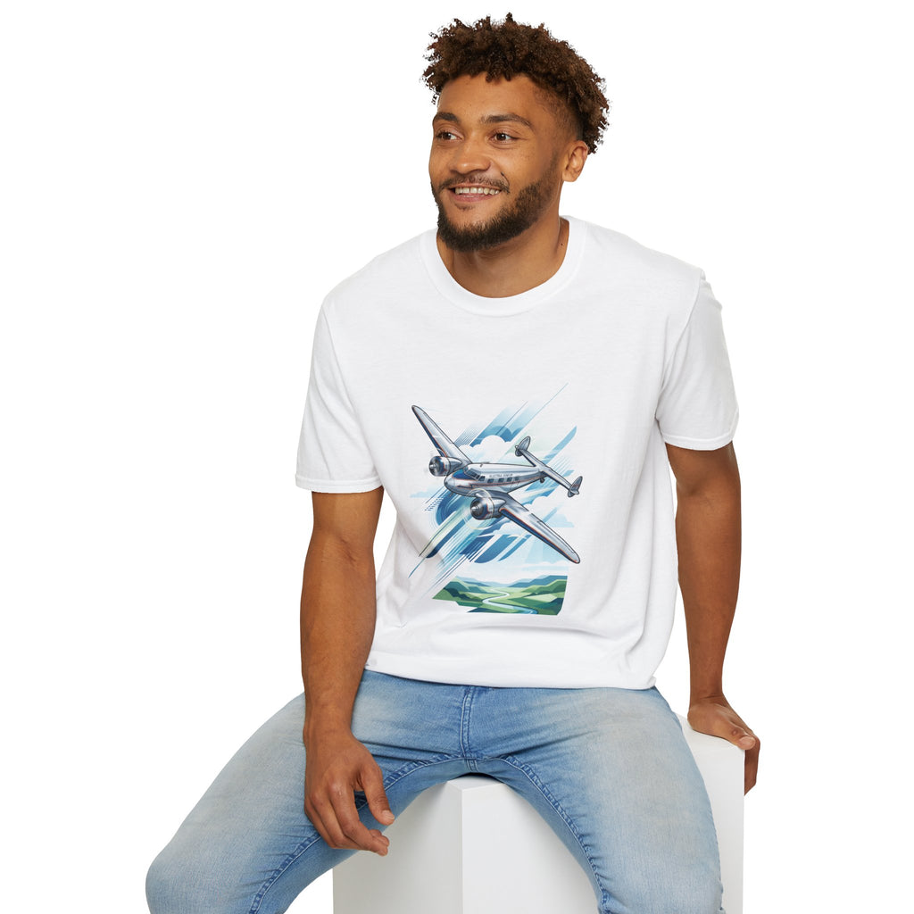 Lockheed Electra Jr Vintage Aircraft T-Shirt