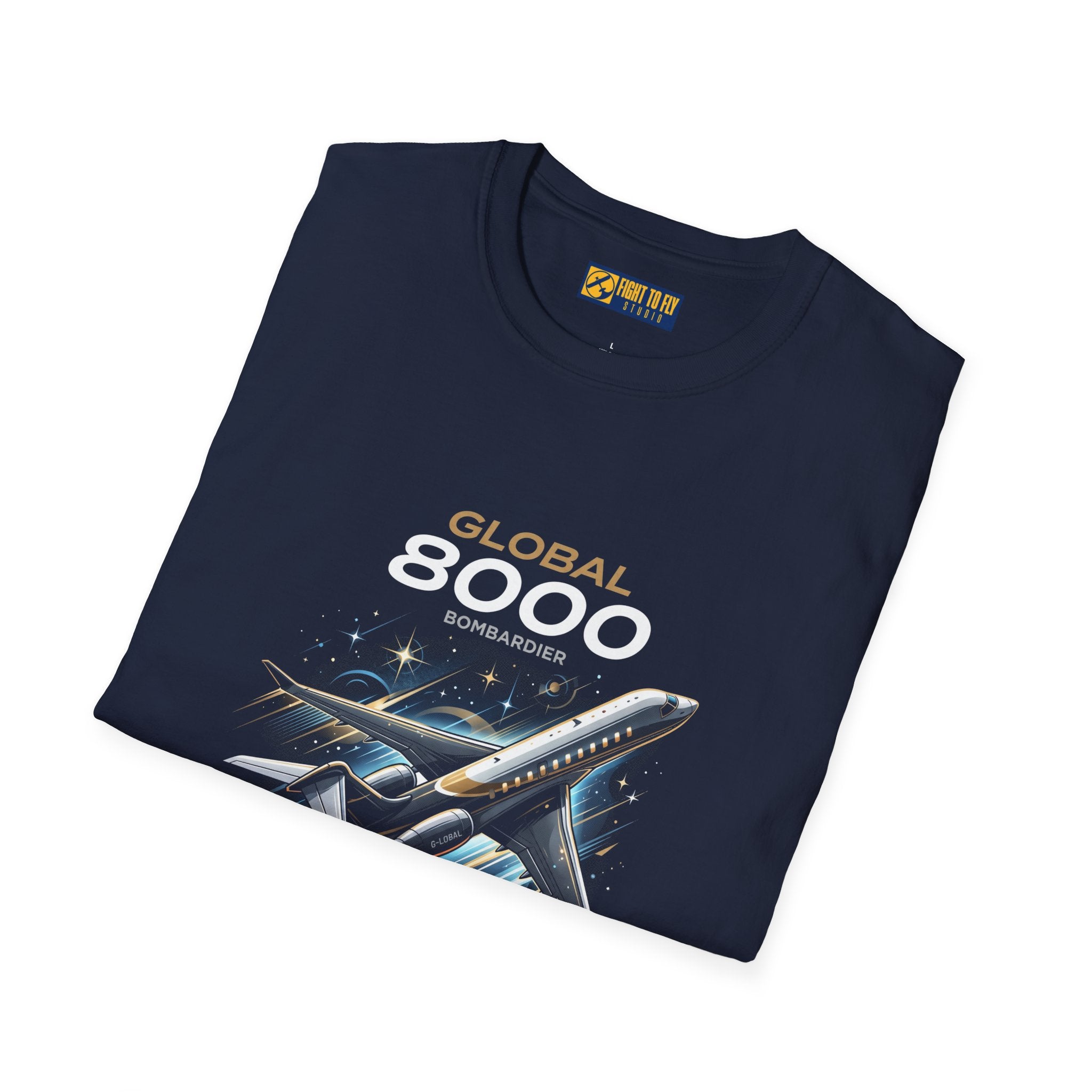 Bombardier Global 8000 Business Jet T-Shirt
