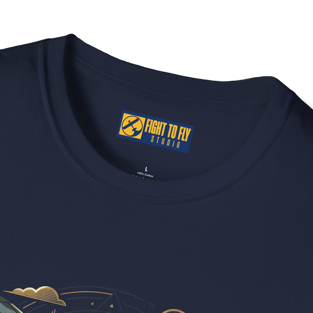 Just Here for the Airplane Noise Spitfire Tee