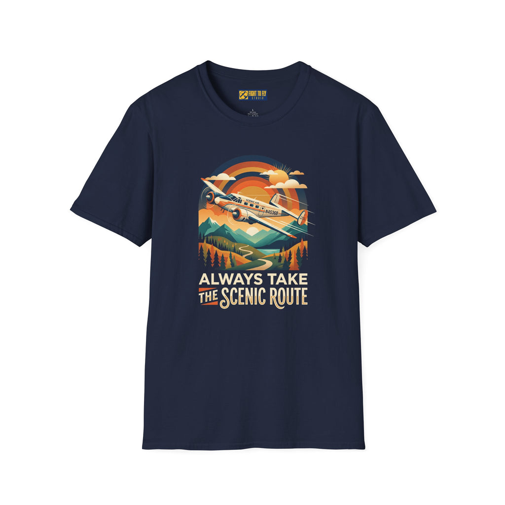 Always Take the Scenic Route Electra Jr Tee