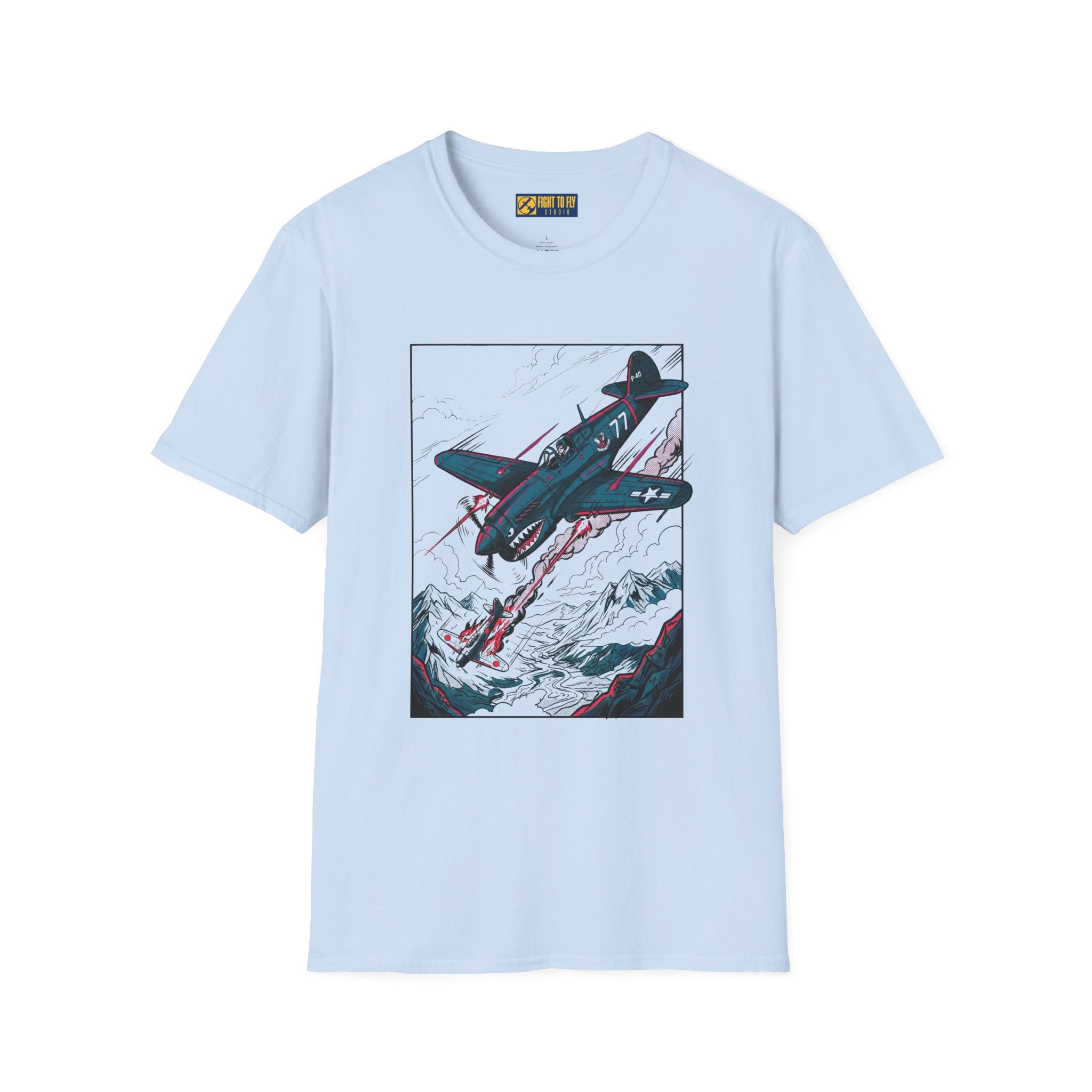 P-40 Warhawk Mountain Patrol T-Shirt