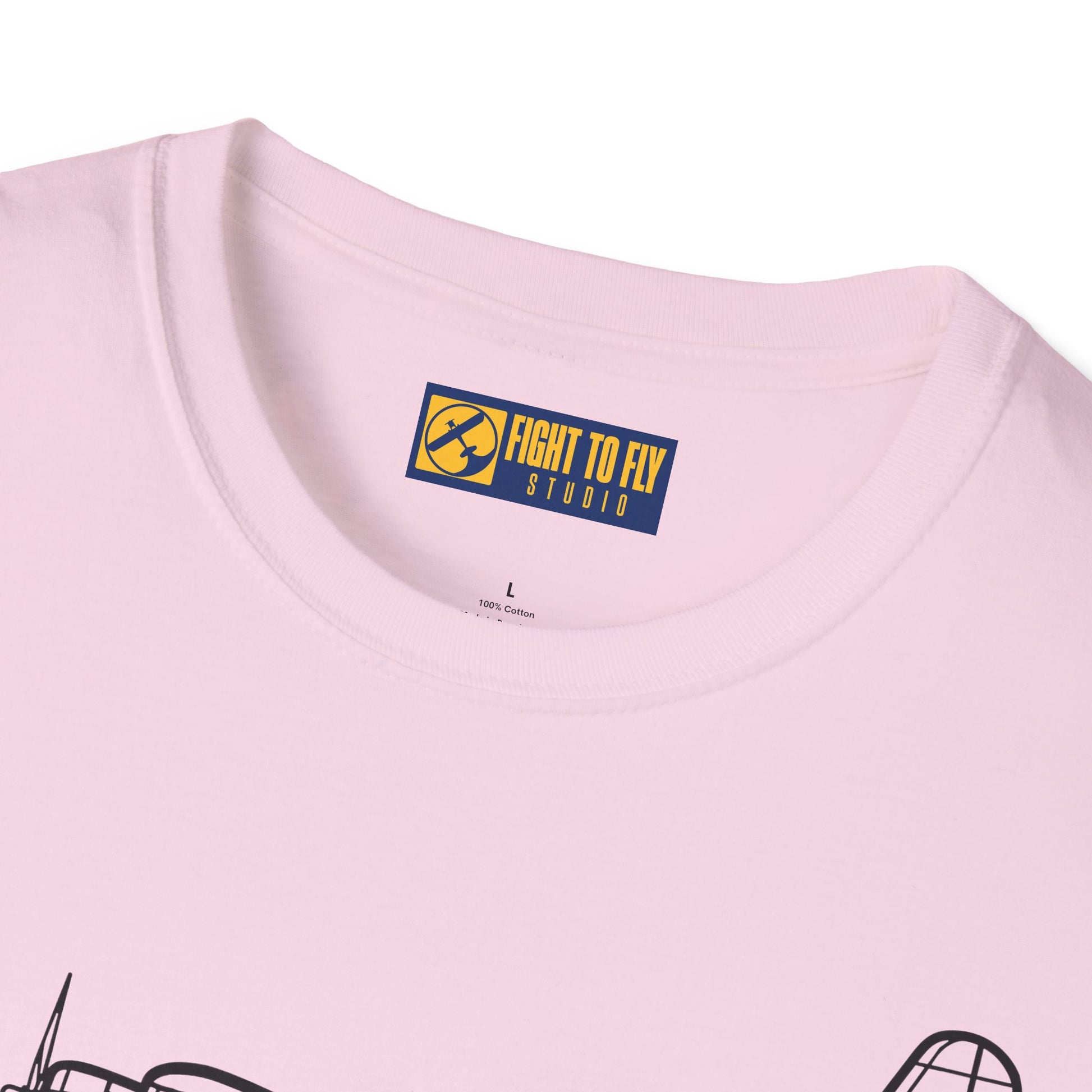 HU-16 T-Shirt – HU-16 Amphibious Rescue Aircraft Side Profile Aviation Tee