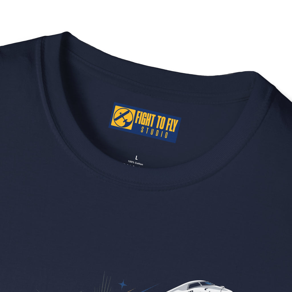 Modern Business Jet Climb T-Shirt