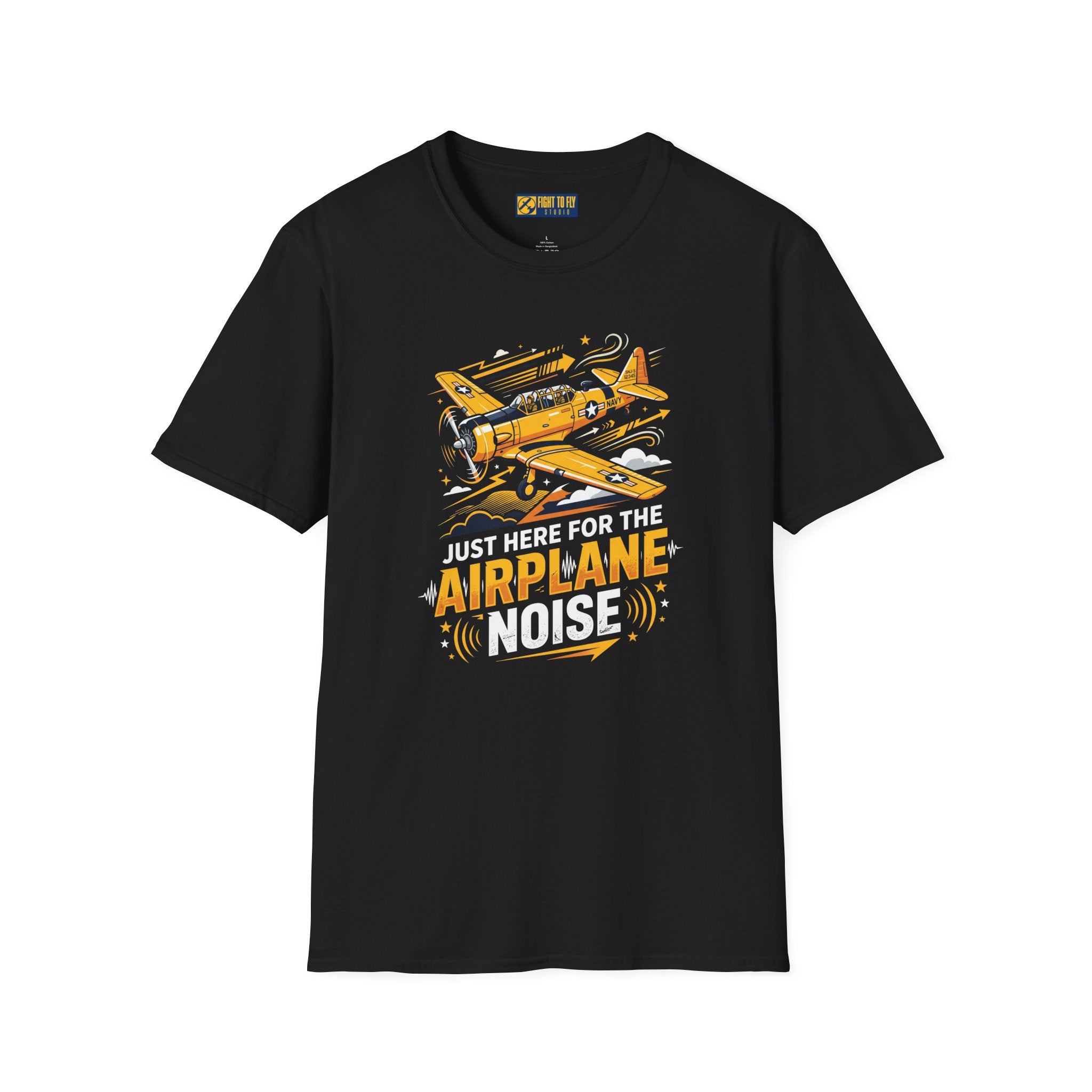 Just Here for the Airplane Noise T-6 Texan Tee