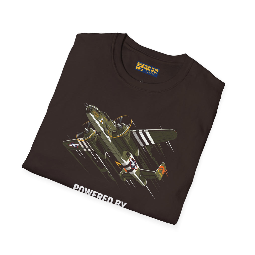 Powered by High Octane Nostalgia Warbird Tee