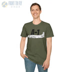 A-1 Skyraider Side Profile T-Shirt - Pilot gifts - WWII warbird t-shirt