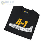 A-1 Skyraider Side Profile T-Shirt - Pilot gifts - WWII warbird t-shirt