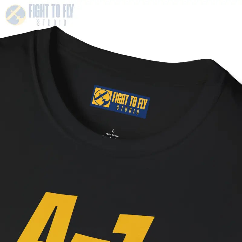 A-1 Skyraider Side Profile T-Shirt - Pilot gifts - WWII warbird t-shirt