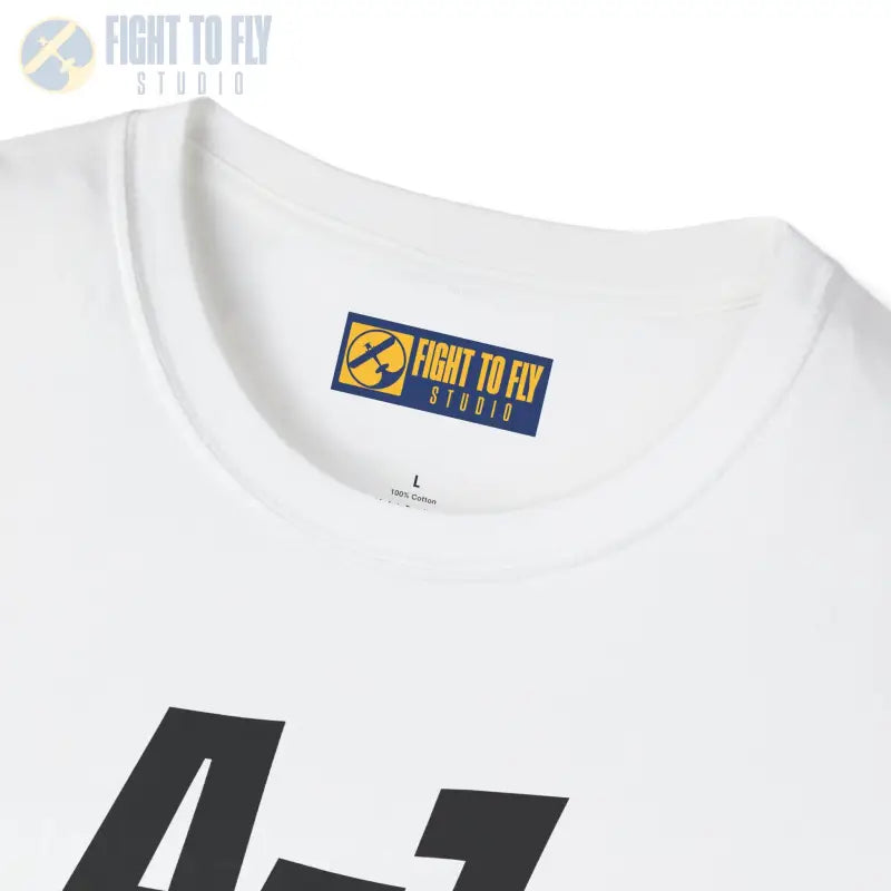 A-1 Side Profile T-Shirt – Vietnam-Era Attack Aircraft Tee - Pilot gifts - WWII warbird t-shirt
