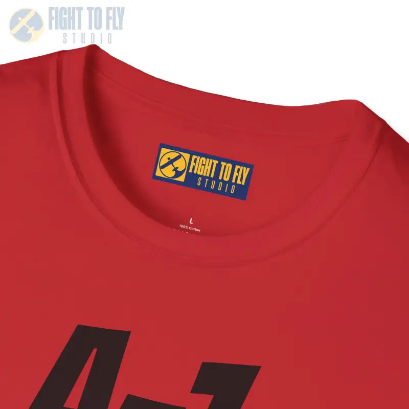 A-1 Side Profile T-Shirt – Vietnam-Era Attack Aircraft Tee - Pilot gifts - WWII warbird t-shirt