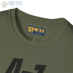 A-1 Skyraider Side Profile T-Shirt - Pilot gifts - WWII warbird t-shirt