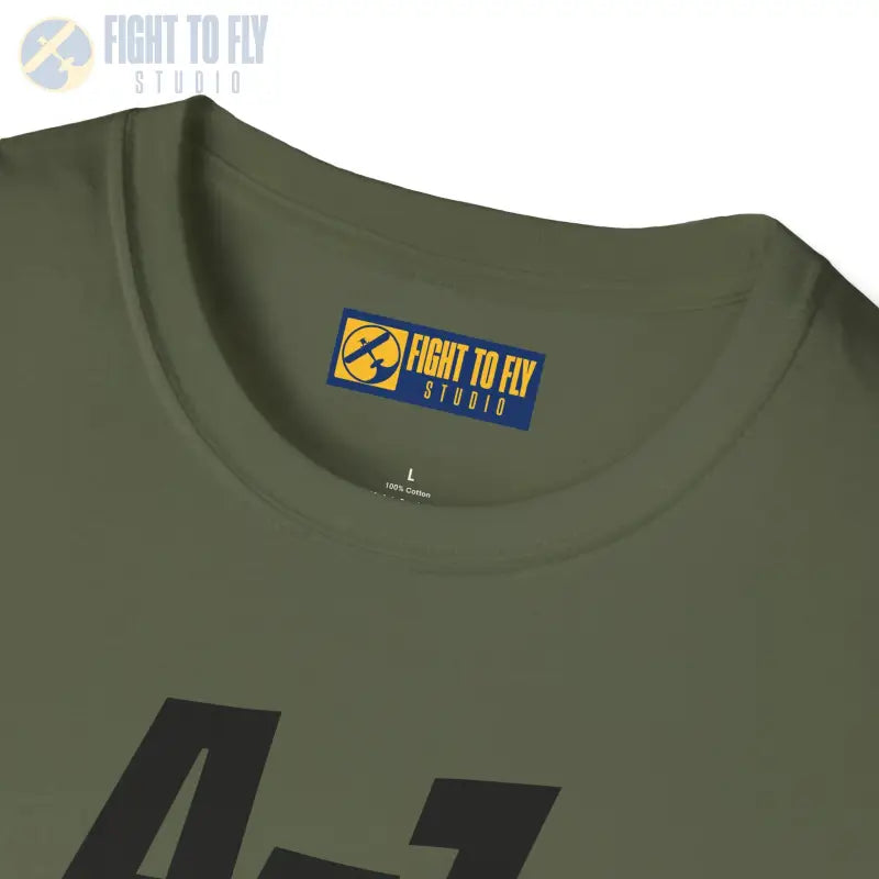 A-1 Skyraider Side Profile T-Shirt - Pilot gifts - WWII warbird t-shirt
