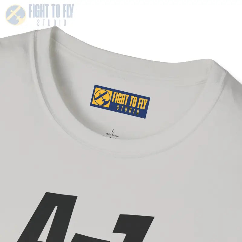 A-1 Side Profile T-Shirt – Vietnam-Era Attack Aircraft Tee - Pilot gifts - WWII warbird t-shirt