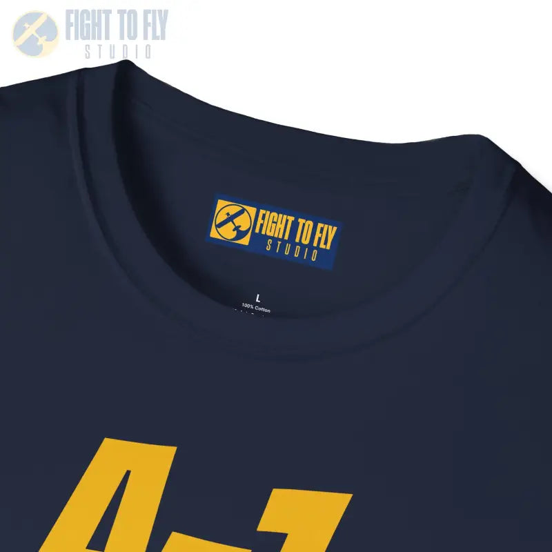 A-1 Skyraider Side Profile T-Shirt - Pilot gifts - WWII warbird t-shirt