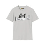 A-1 Skyraider Side Profile T-Shirt - Pilot gifts - WWII warbird t-shirt