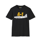 A-1 Skyraider Side Profile T-Shirt - Pilot gifts - WWII warbird t-shirt