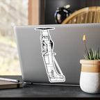 A-1 Skyraider Kiss-Cut Vinyl Decal - Paper products - Pilot gifts - WWII warbird t-shirt