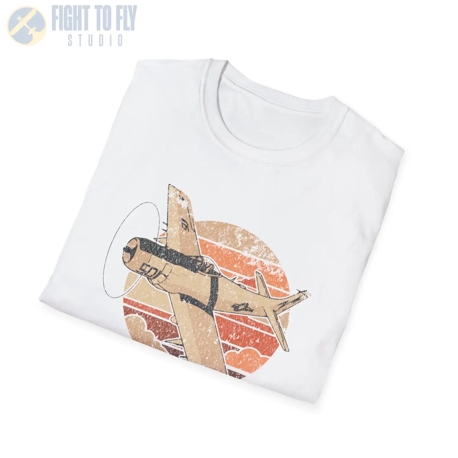 A-1 Skyraider Retro T-Shirt - Pilot gifts - WWII warbird t-shirt