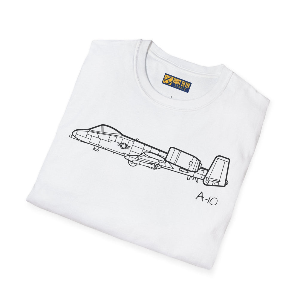 A-10 T-Shirt – Close Air Support Ground Attack Aviation Tee - Gifts for pilots - apparel