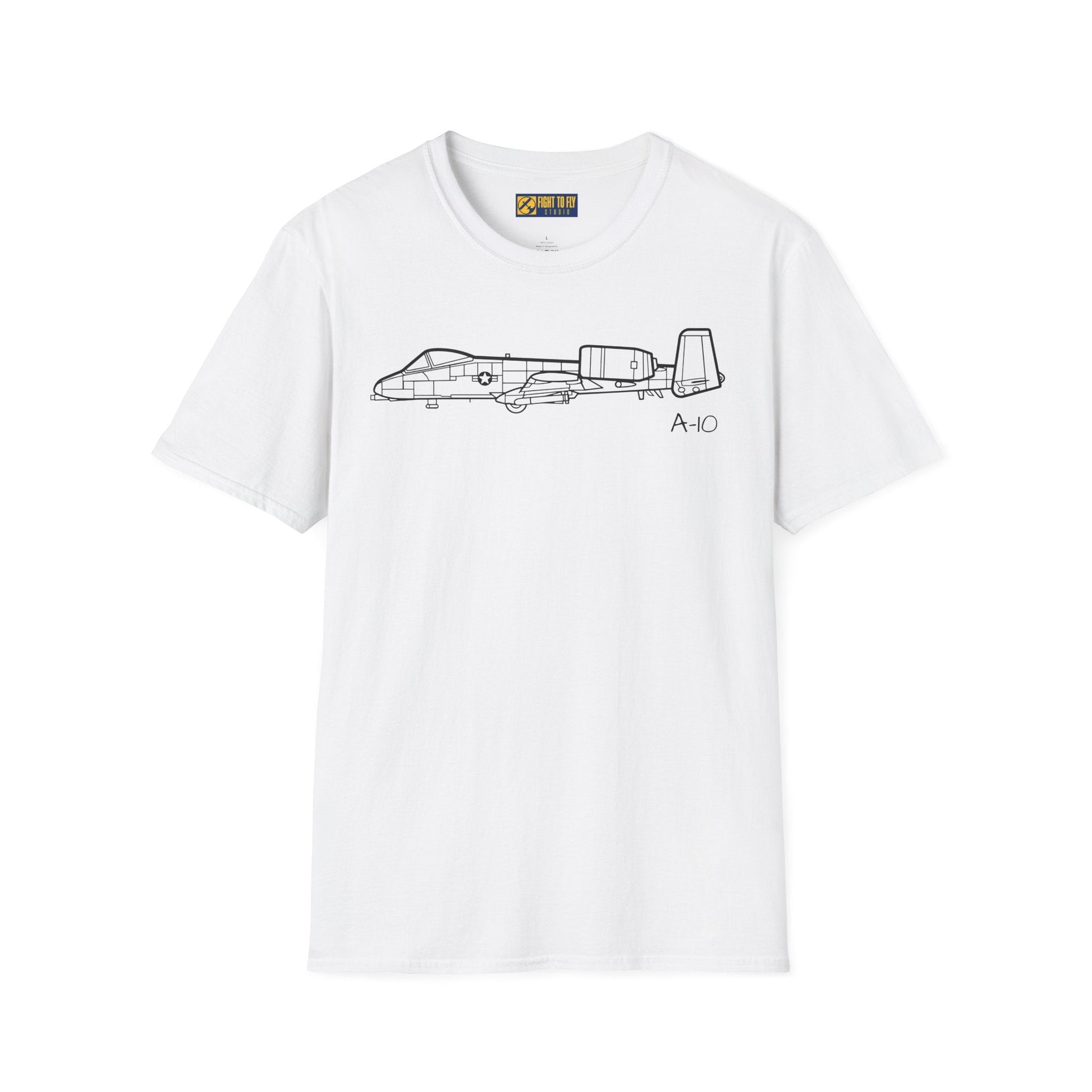A-10 T-Shirt – Close Air Support Ground Attack Aviation Tee - Gifts for pilots - apparel