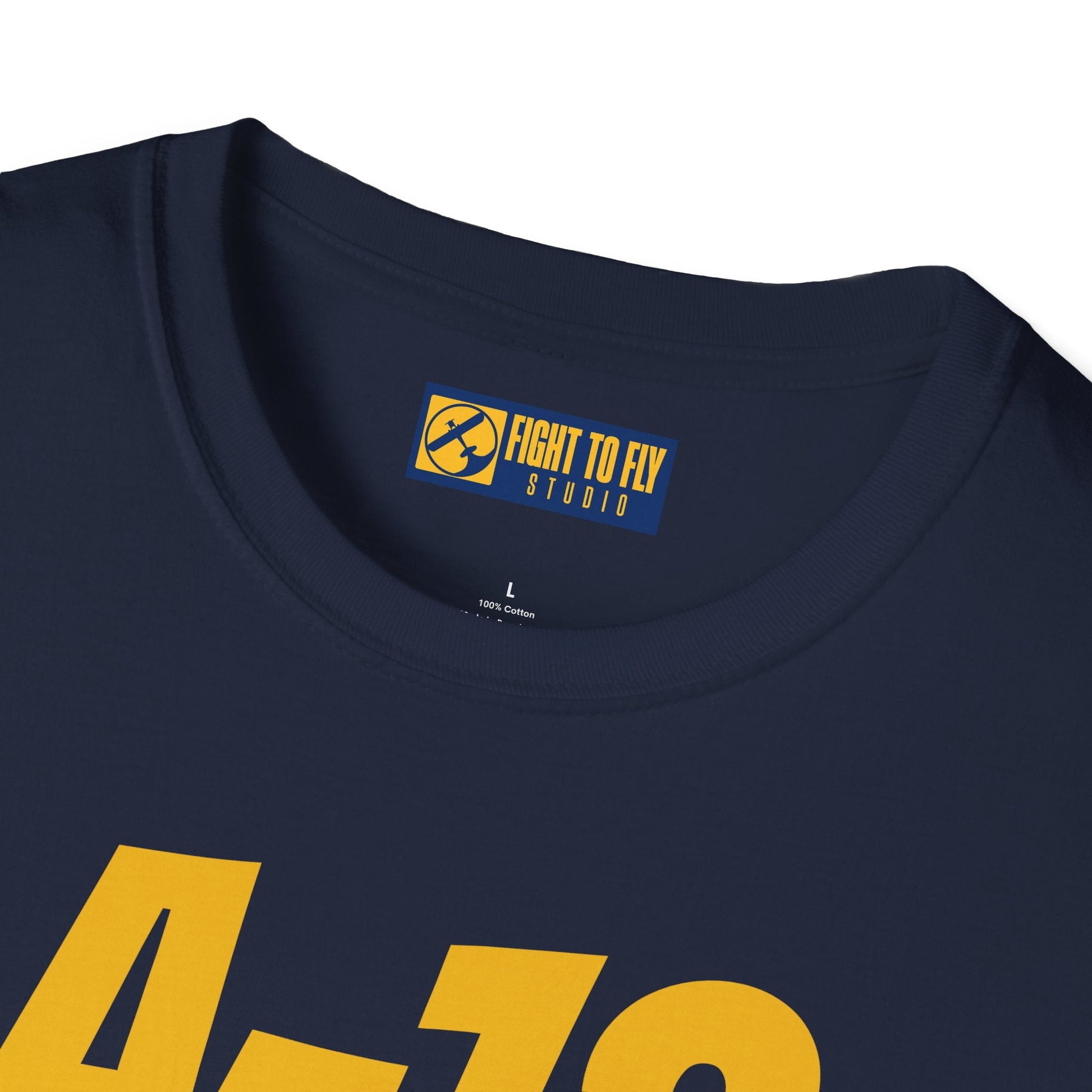 A-12 Cygnus Side Profile T-Shirt – CIA Stealth Recon Aircraft Tee - Gifts for pilots - Aviation apparel