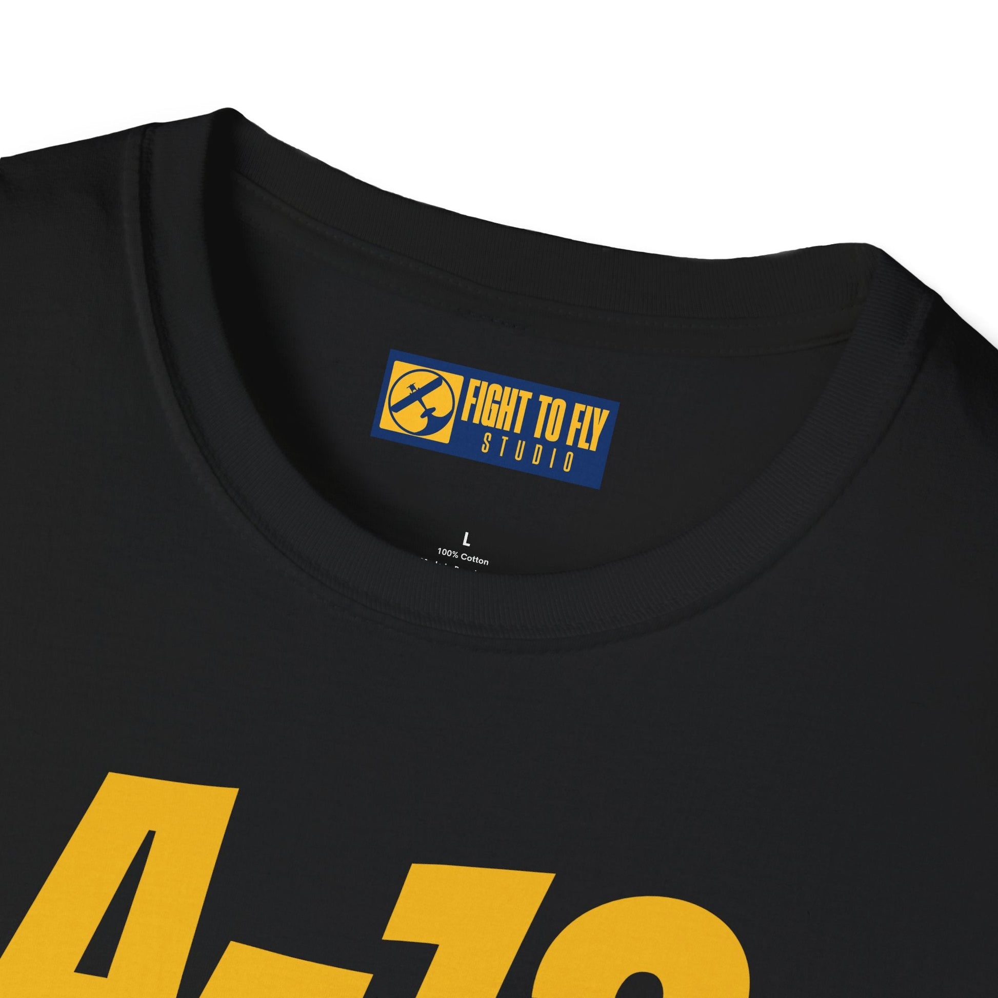 A-12 Cygnus Side Profile T-Shirt – CIA Stealth Recon Aircraft Tee - Gifts for pilots - Aviation apparel