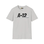 A-12 Black Bird Side Profile T-Shirt - Pilot gifts - WWII warbird t-shirt