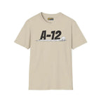 A-12 Black Bird Side Profile T-Shirt - Pilot gifts - WWII warbird t-shirt