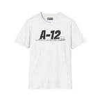 A-12 Black Bird Side Profile T-Shirt - Pilot gifts - WWII warbird t-shirt