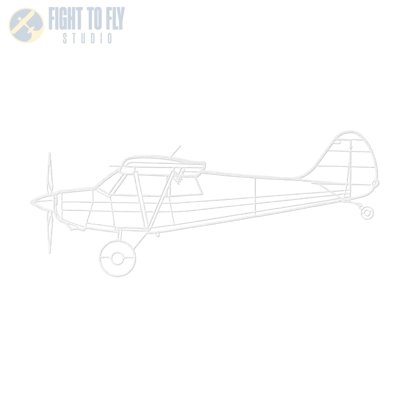A-1C Die Cut Metal Wall Art - Sign - Pilot gifts - WWII warbird t-shirt