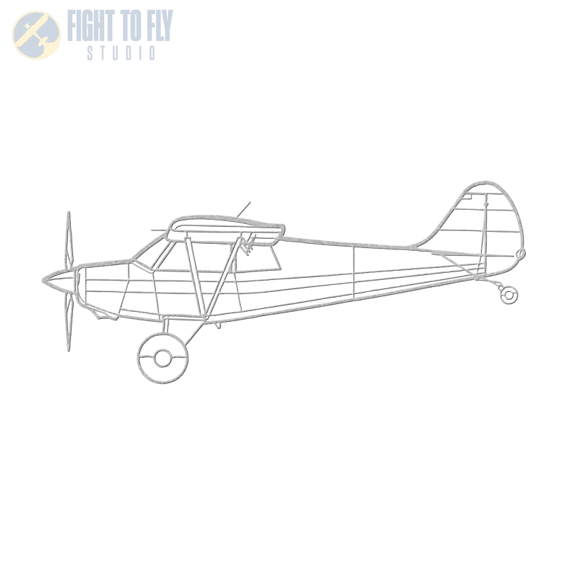 A-1C Die Cut Metal Wall Art - Sign - Pilot gifts - WWII warbird t-shirt