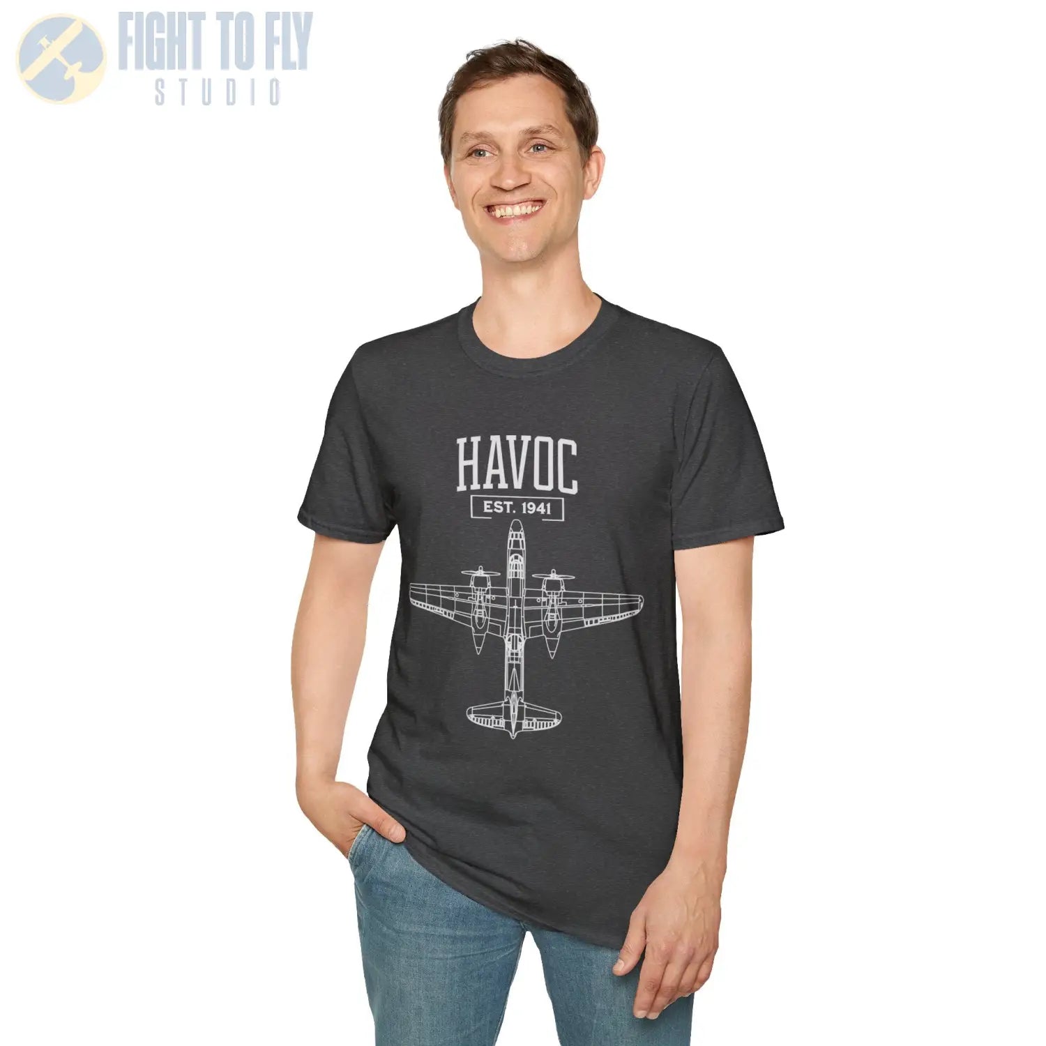 A-20 Havoc - T-Shirt - Pilot gifts - WWII warbird t-shirt