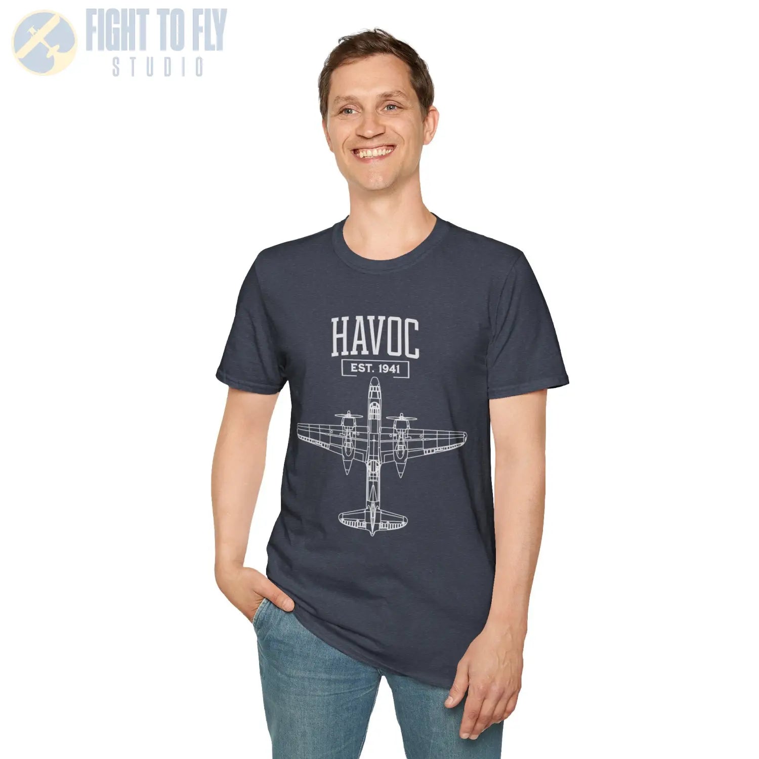 A-20 Havoc - T-Shirt - Pilot gifts - WWII warbird t-shirt