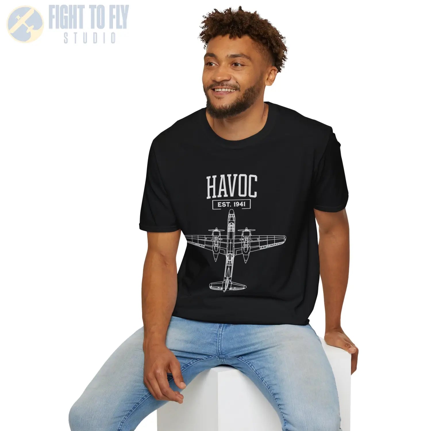 A-20 Havoc - T-Shirt - Pilot gifts - WWII warbird t-shirt