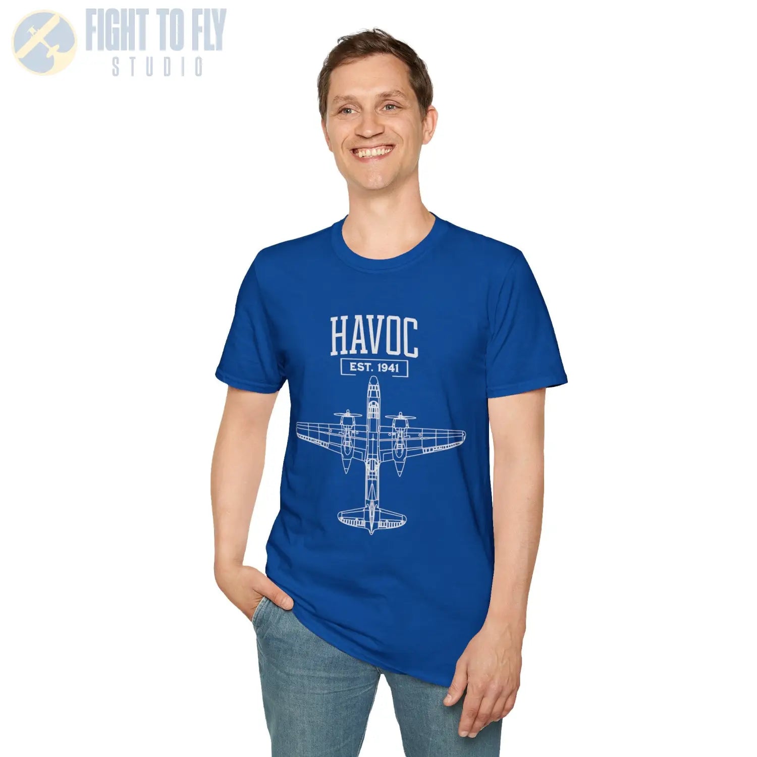 A-20 Havoc - T-Shirt - Pilot gifts - WWII warbird t-shirt