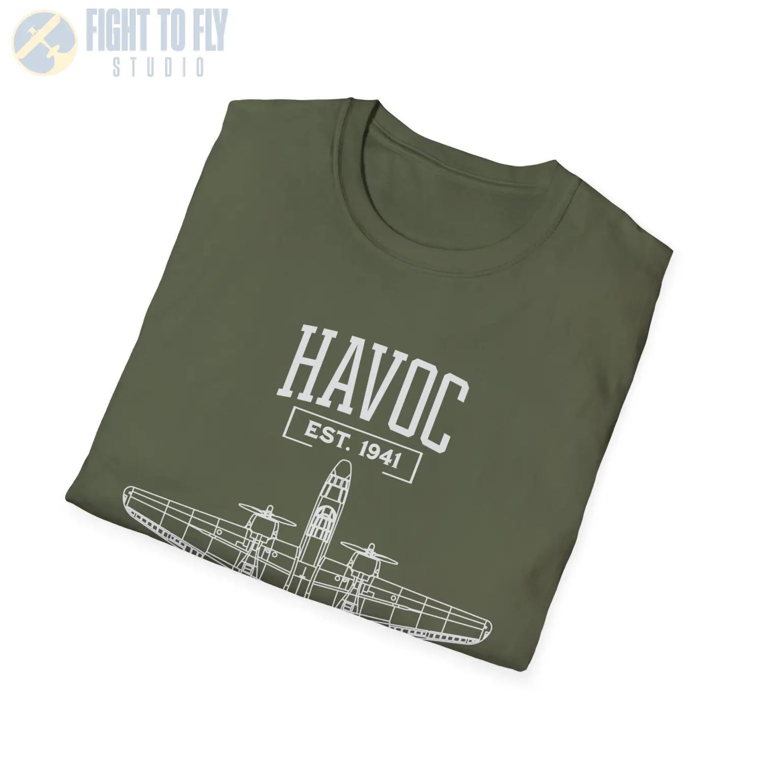 A-20 Havoc - T-Shirt - Pilot gifts - WWII warbird t-shirt
